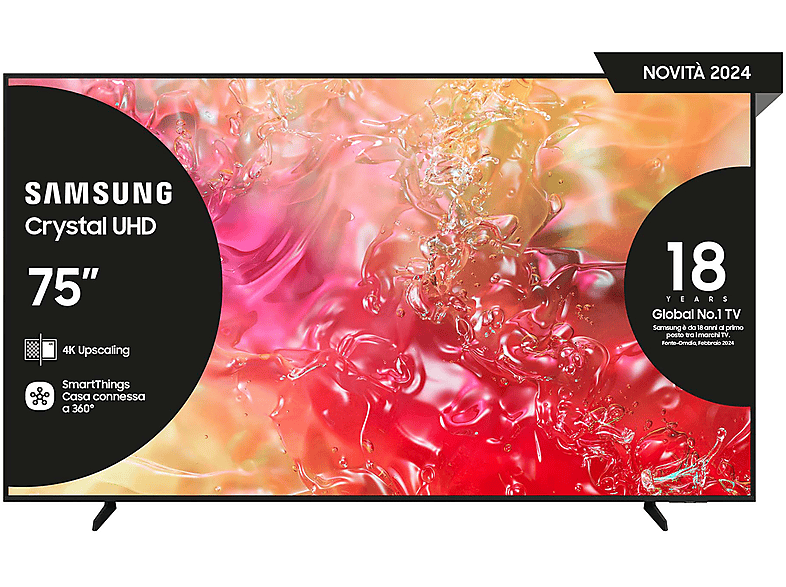 SAMSUNG UE75DU7170UXZT TV LED, 75 ”, UHD 4K