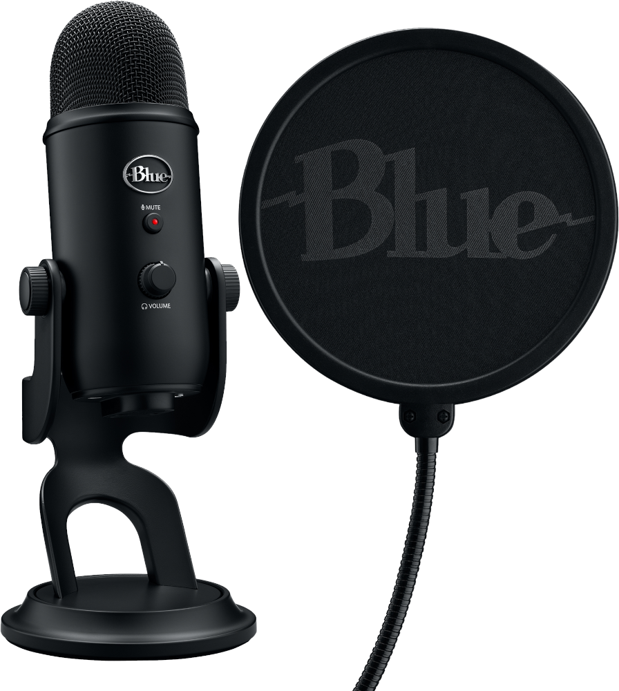 BLUE MIC Streamingmicrofoon kit Yeti Game Blackout (988-000528)