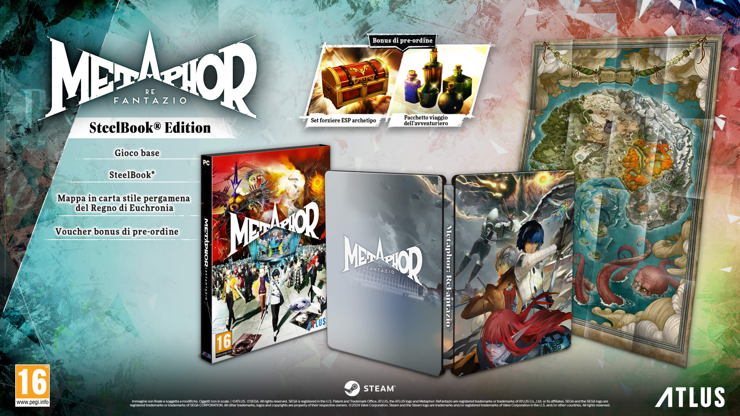 Metaphor: ReFantazio - SteelBook Edition (CiaB) - PC - [Italienisch]