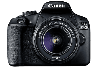 CANON EOS 2000D + 18-55 mm Dijital SLR Fotoğraf Makinesi Outlet 1204727