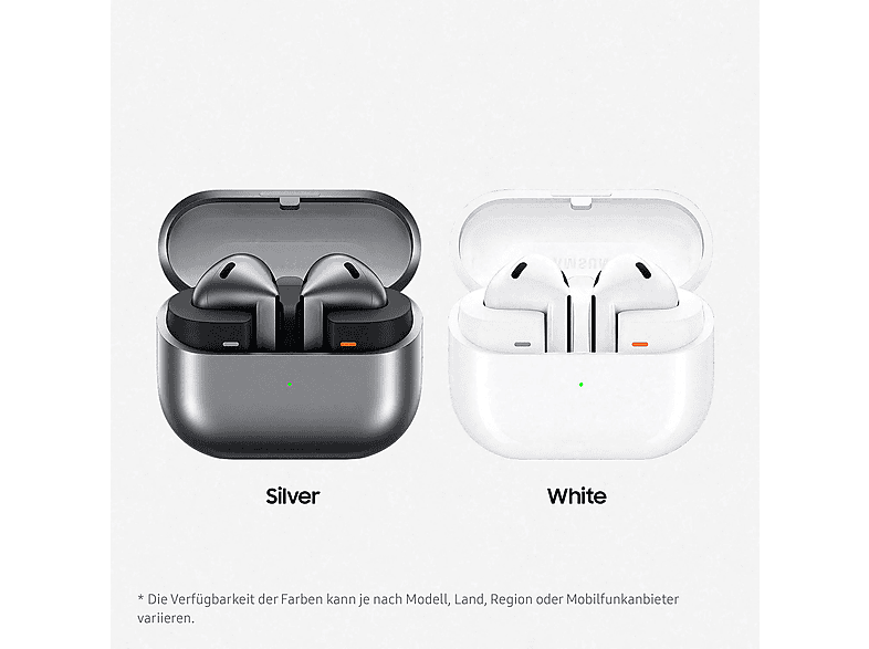 Thumbnail - SAMSUNG Galaxy Buds 3, In-ear Kopfhörer Bluetooth Silber