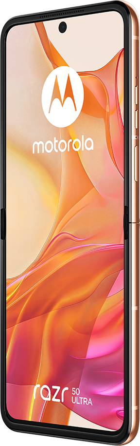MOTOROLA RAZR 50 ULTRA 12/512 GB 5G Barackszín Kártyafüggetlen Okostelefon