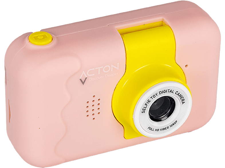 ACTON Full HD Dijital Çocuk Fotoğraf Makinesi Pembe