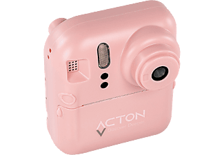 ACTON Şipşak Kağıt Baskılı Dijital Çocuk Fotoğraf Makinesi Pembe_0