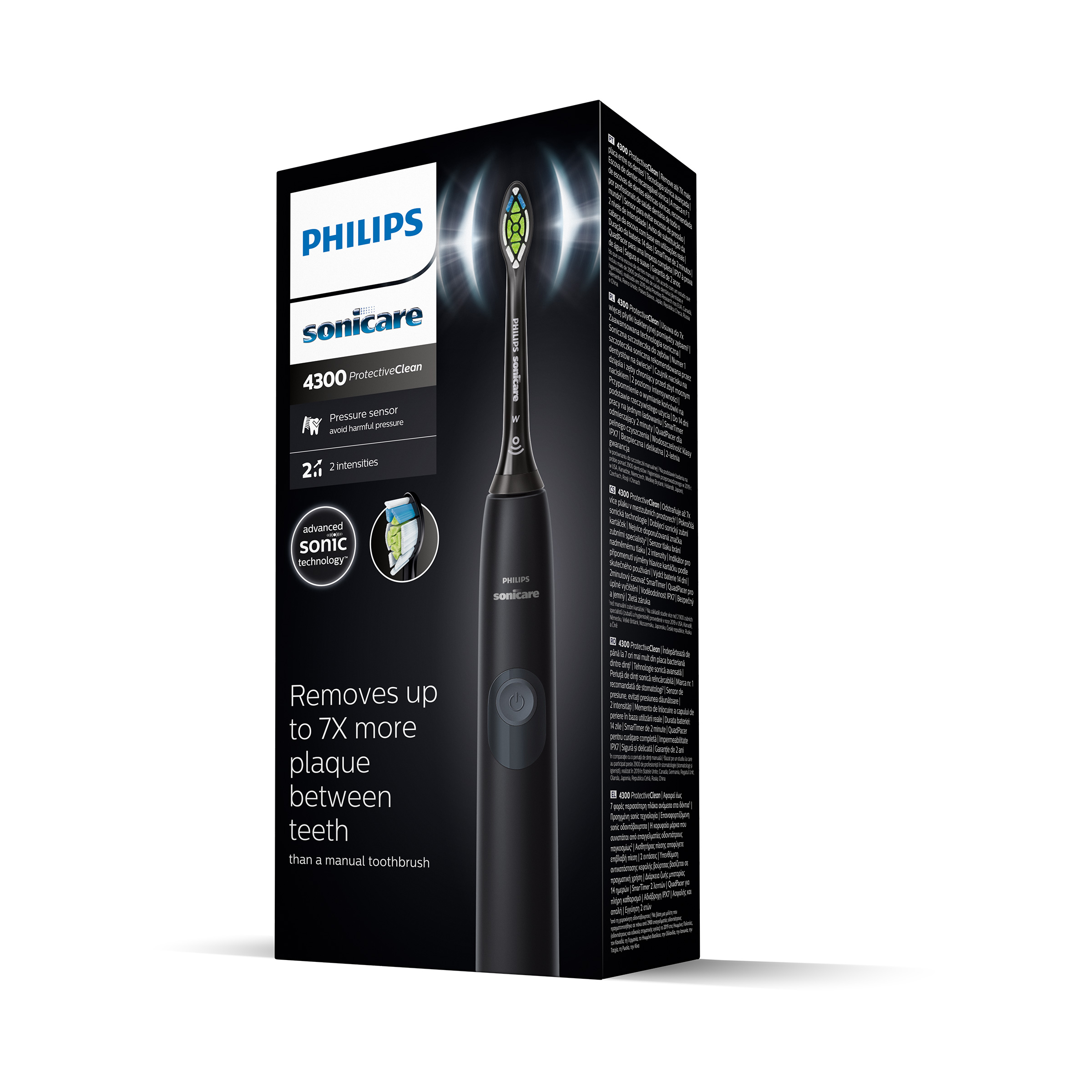 Opakowanie szczoteczki do zębów Philips Sonicare.