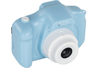 ACTON Full HD Dijital Çocuk Fotoğraf Makinesi Mavi Silikon Kılıflı (Unicorne)_0