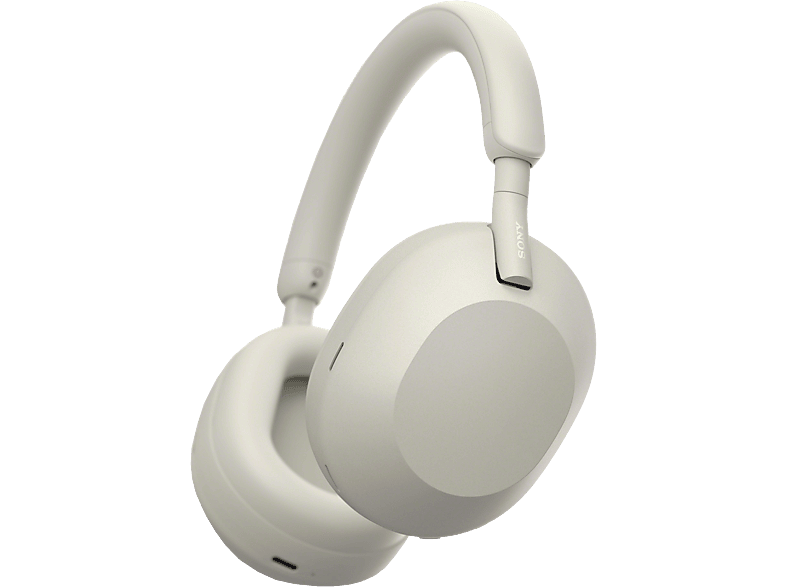 SONY WH-1000X M5, Over-ear Noise Cancelling-Kopfhörer Bluetooth Silber