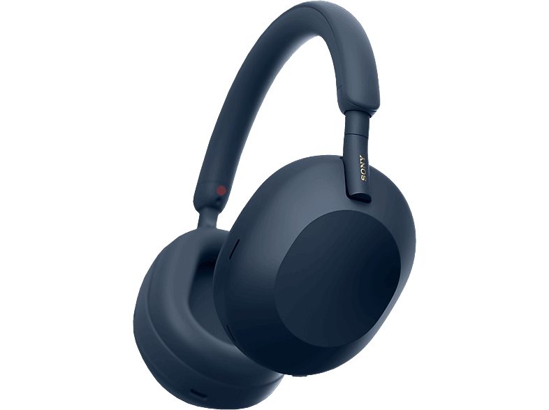 SONY WH-1000X M5, Over-ear Noise Cancelling-Kopfhörer Bluetooth Midnight Blue