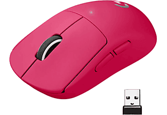 LOGITECH G PRO X SUPERLIGHT Ultra Hafif HERO 25600 DPI 400 IPS LIGHTSPEED Kablosuz Oyuncu Mouse - Pembe Outlet 1224322