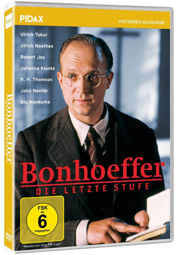 DVD-Hülle mit einem Mann mit Brille auf dem Cover, mit deutschem Text.