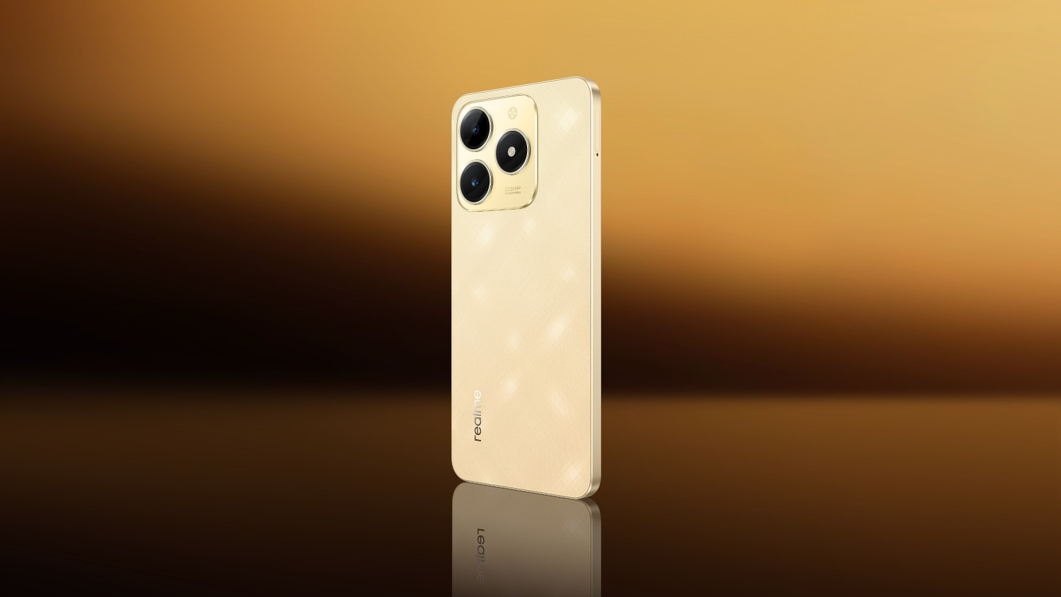 realme C61 ６ＧＢ128GB 金色 realme C61 6/128GB Sparkle Gold NFC 45W 90Hz - Smartfony i