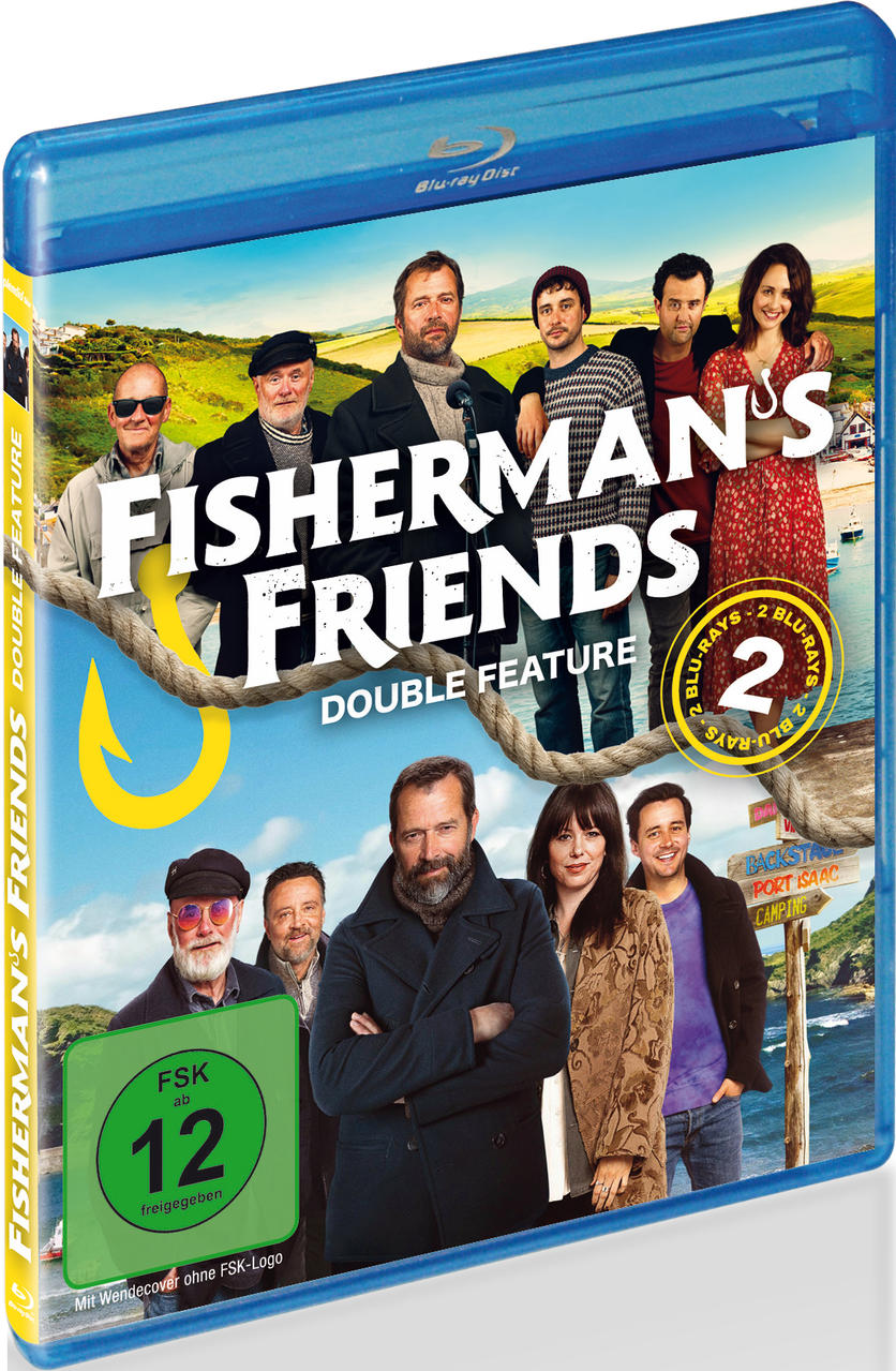 Blu-ray-Cover eines Films mit einer Gruppe von Leuten am Strand.