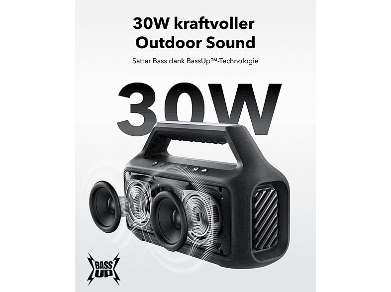 Anker Soundcore Boom 2 SE Tragbarer Bluetooth Lautsprecher; Bluetooth Speaker — Foto 5 von 5