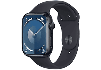 APPLE Watch Series 9 GPS MR9A3TU/A  45 mm Gece Yarısı Alüminyum Kasa ve Gece Yarısı Spor Kordon - M/L Outlet 1232800