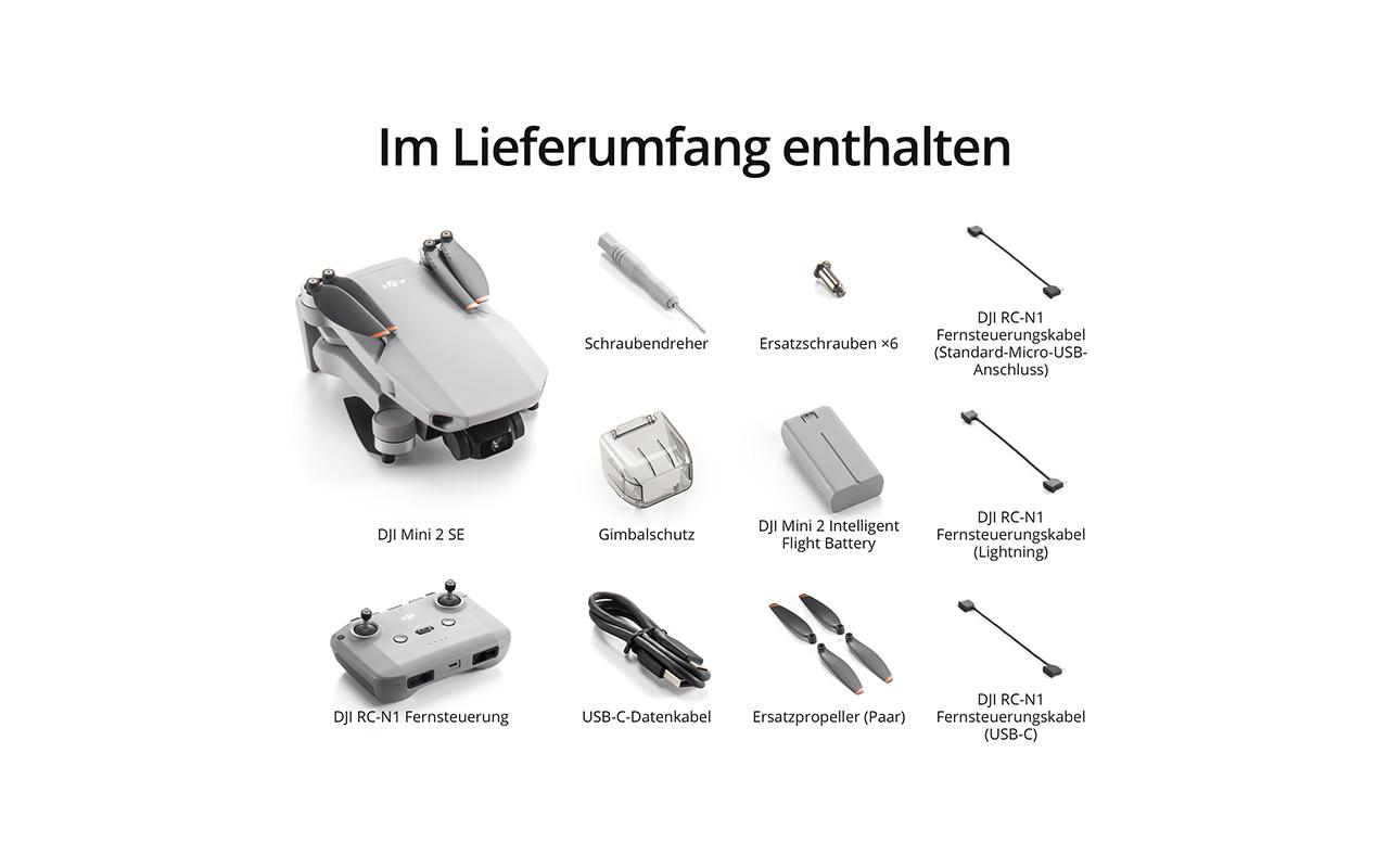 DJI Mini 2 SE Drohne, Grau