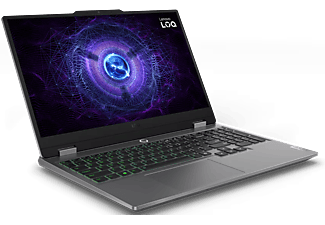 LENOVO LOQ 15IAX9 83GS00E2HV Szürke Gamer laptop (15,6" FHD/Core i5/24GB/1024 GB SSD/RTX4050 6GB/NoOS)