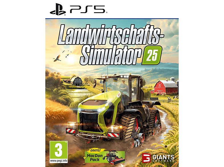 MediaMarkt, Giants Software Landwirtschafts-Simulator 25, Playstation 5 [Deutsch], Gaming & VR, Playstation, PS5 Games, 4064635500485