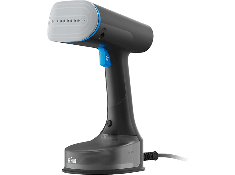 REACONDICIONADO Seminuevo Muy bueno Plancha de vapor vertical - Braun QuickStyle 5 GS5031BL, 1200 W, 150 ml, Calentamiento rápido, Vapor 25g/min