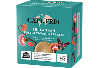 CAFE FREI Sri-Lanka-i fűszeres-vaníliás latte - Dolce Gusto kompatibilis kávékapszula, 9db