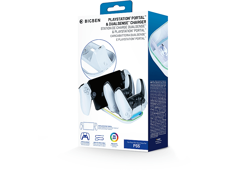 Thumbnail - BIGBEN PS5, Ladestation, Weiß