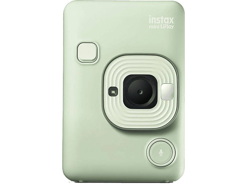 Cámara instantánea – Fujifilm Instax Mini LiPLay, 86 mm x 54 mm, Imágenes JPEG, 2560 × 1920 píxeles, Matcha Green