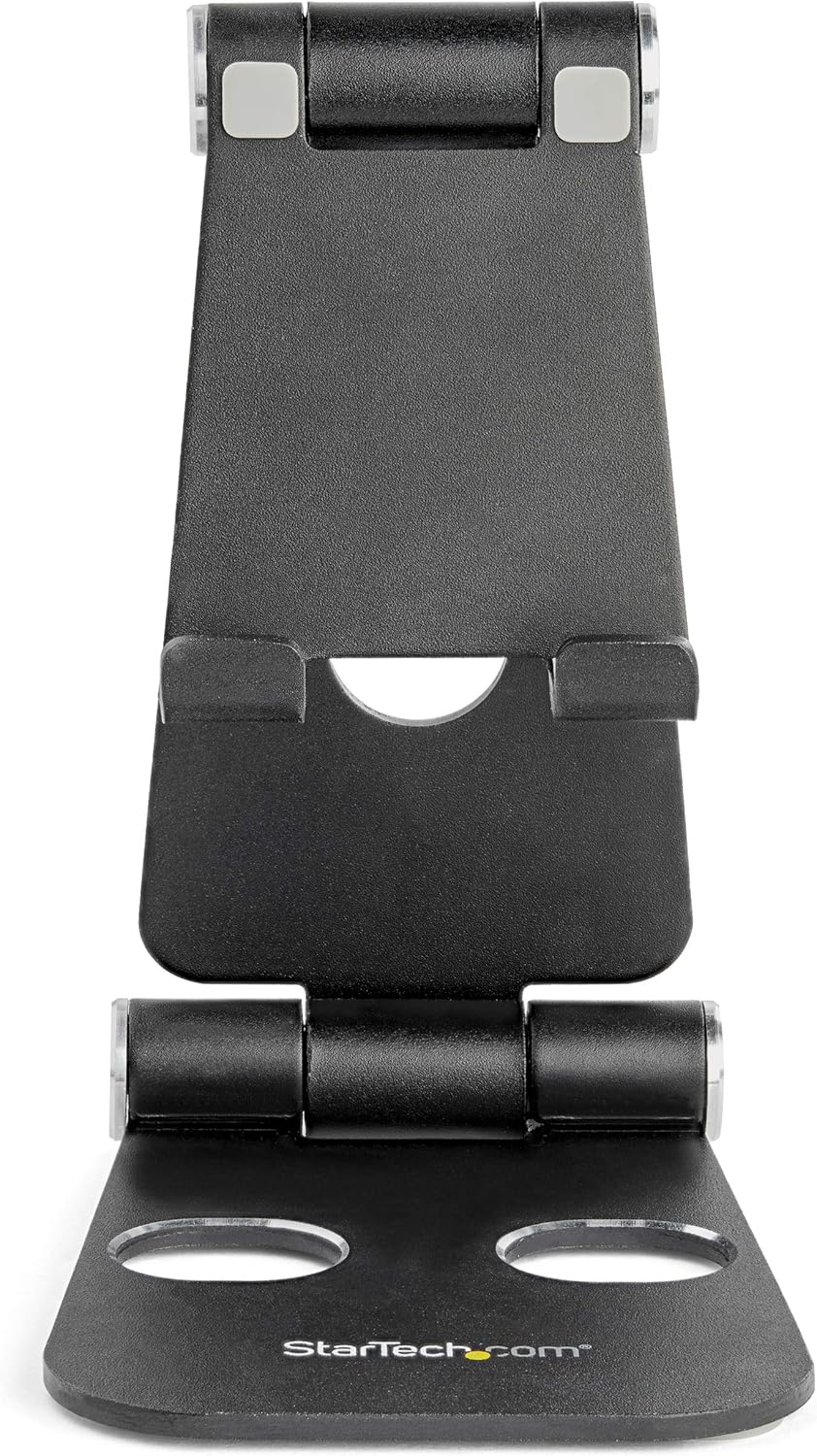 Soporte tablet - StarTech.com USPTLSTNDB, Universal, Multiángulo, Aluminio, Negro