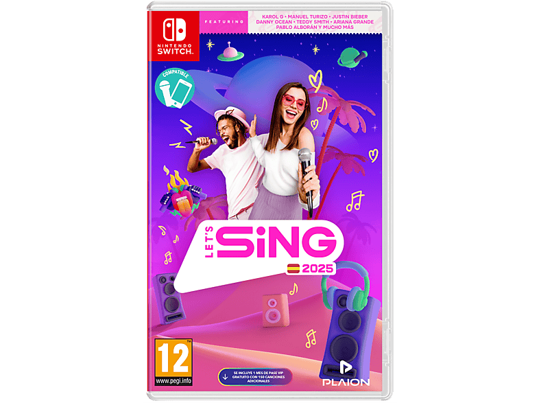 Nintendo Switch Let's Sing 2025