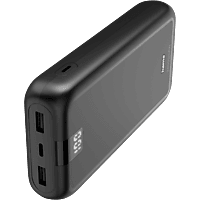 MediaMarkt HAMA 201711 Power Pack Performance 24.000 mAh Powerbank Antraciet aanbieding