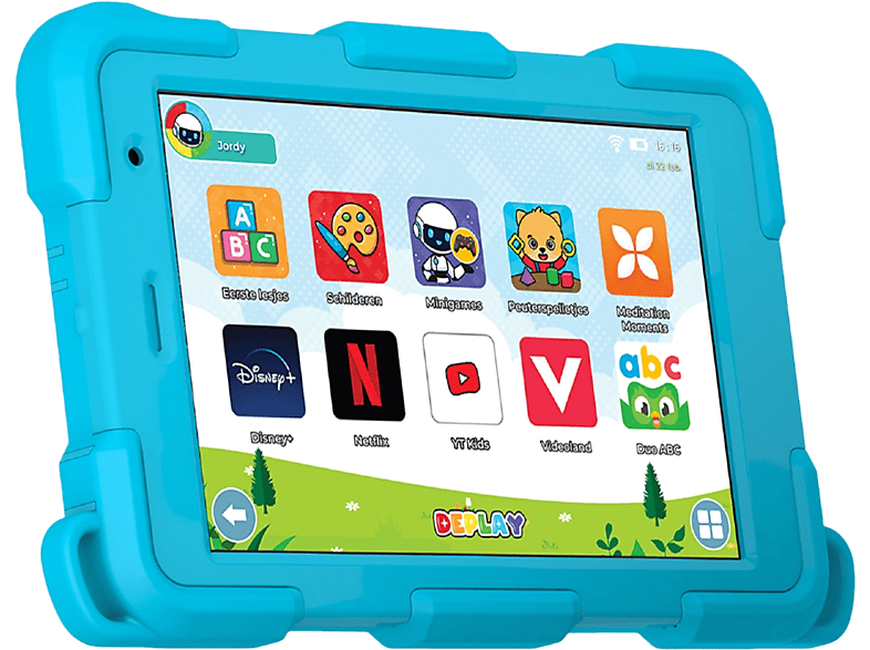 Deplay Kids Tablet Smart 4+ - 8 Inch Blauw