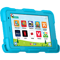 MediaMarkt DEPLAY Kids Tablet SMART 4+ - 8 inch - 64 GB - Blauw - Wifi aanbieding
