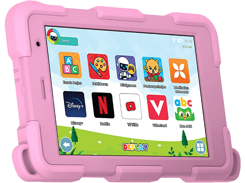 Deplay Kids Tablet Smart 4+ - 8 Inch Roze