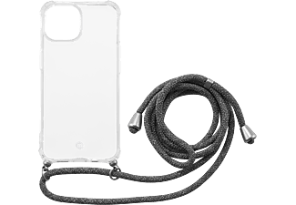 MOMAX MLAP21M1T Cross Body Strap Case iPhone 13 Pro Kılıf Şeffaf