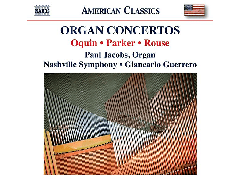 Paul/nashville Symphony Jacobs - Orgelkonzerte - (CD)
