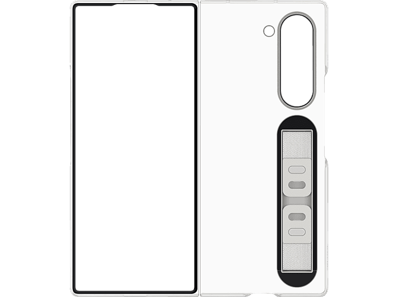 SAMSUNG Clear Case, Backcover, Samsung, Galaxy Z Fold6, Transparency Polycarbonat, Recyceltes Polycarbonat, Silikon