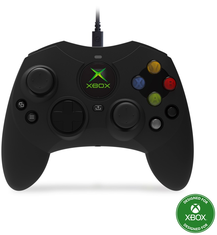 HYPERKIN DuchesS Xbox/PC vezetékes kontroller, fekete