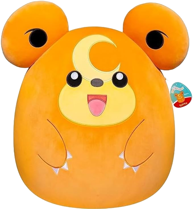 Pokémon - Teddiursa - Squishmallows medium pluche 25cm