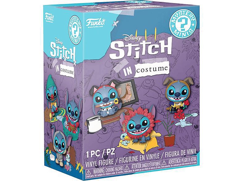 Thumbnail - FUNKO Pop Mystery Mini! Disney Stitch im Kostüm Blindbox 12er Display, 9 cm Sammelfigur