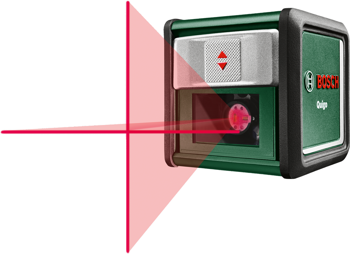 BOSCH Quigo III keresztvonalas szintezőlézer kartondobozban (0603663503)