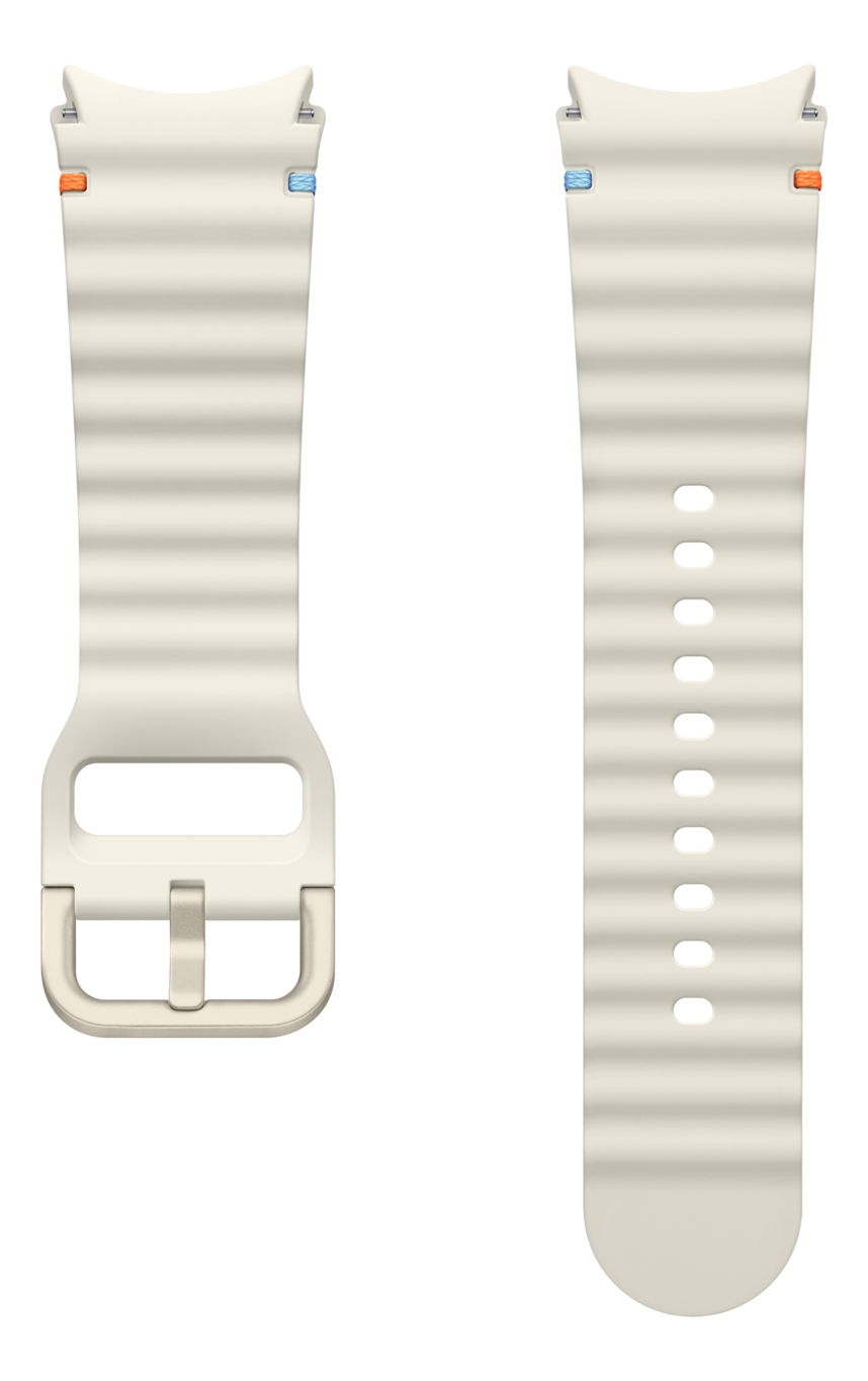 SAMSUNG Sport Band (20mm, S/M), Fascia da braccio, Samsung, Crema