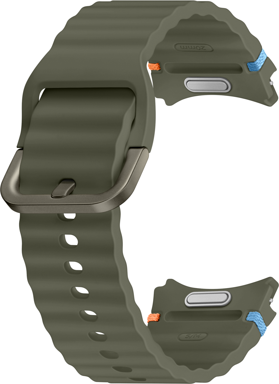 SAMSUNG Sport Band (20mm, S/M), Fascia da braccio, Samsung, Verde