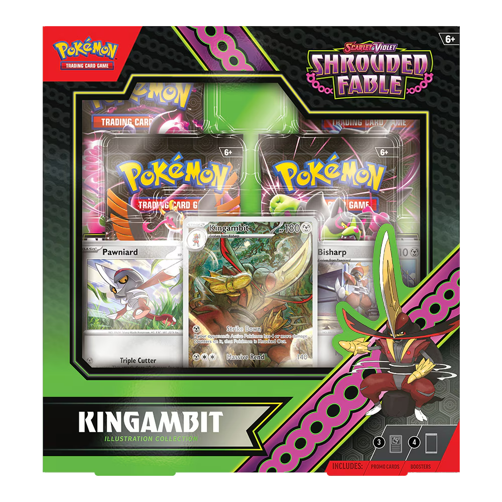 Juego - Magicbox Pokémon: Scarlet & Violet 6.5: Shrouded Fable - Colección de ilustraciones raras