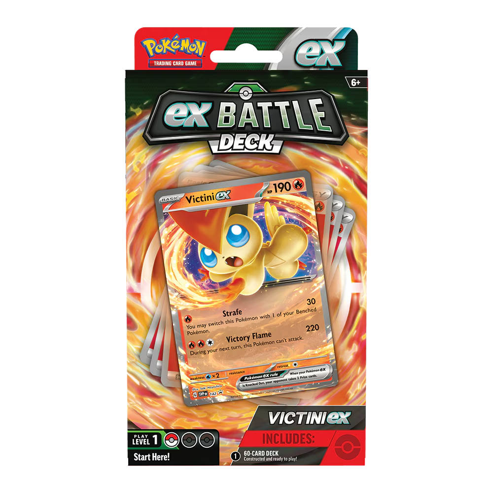 Juego - Magicbox Pokémon: Victini y Miraidon ex Battle Deck, Aleatorio