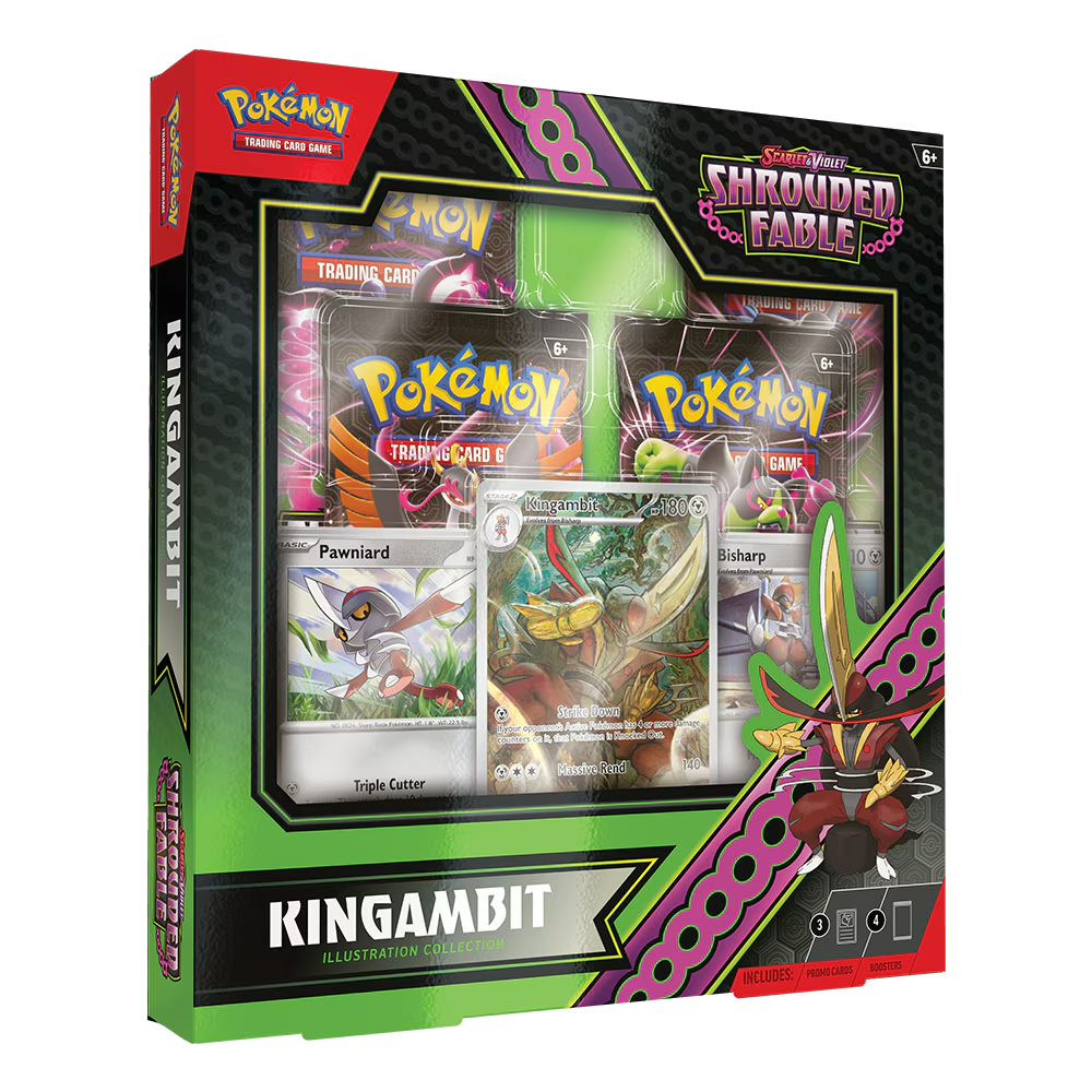 Juego - Magicbox Pokémon: Scarlet & Violet 6.5: Shrouded Fable - Colección de ilustraciones raras