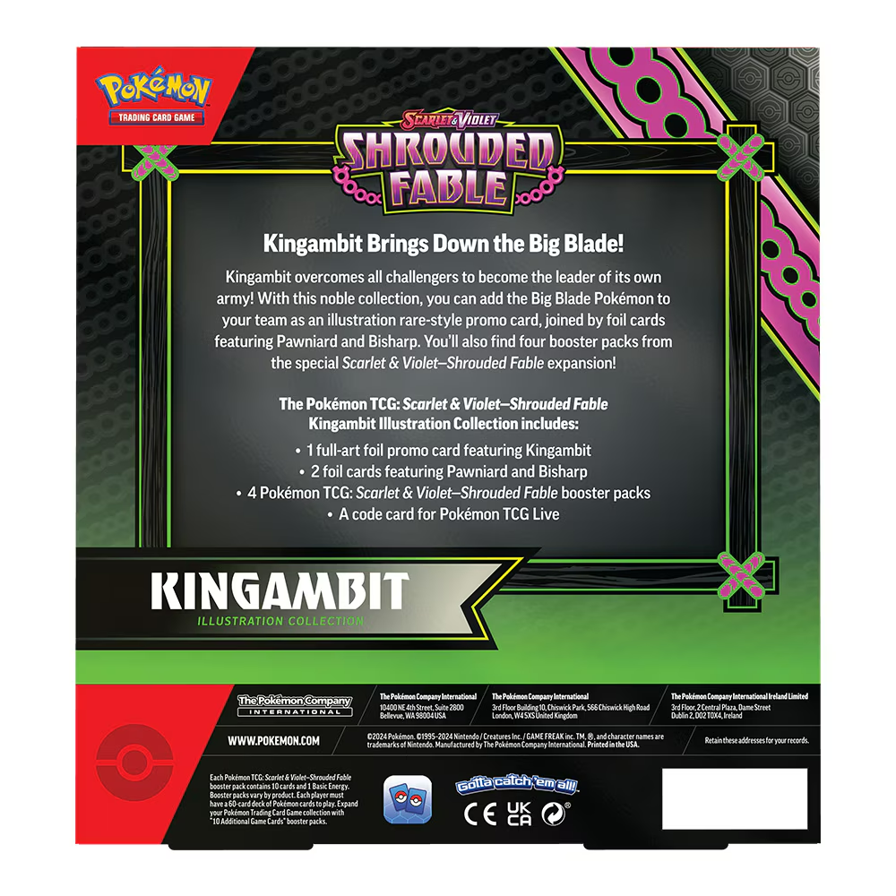 Juego - Magicbox Pokémon: Scarlet & Violet 6.5: Shrouded Fable - Colección de ilustraciones raras