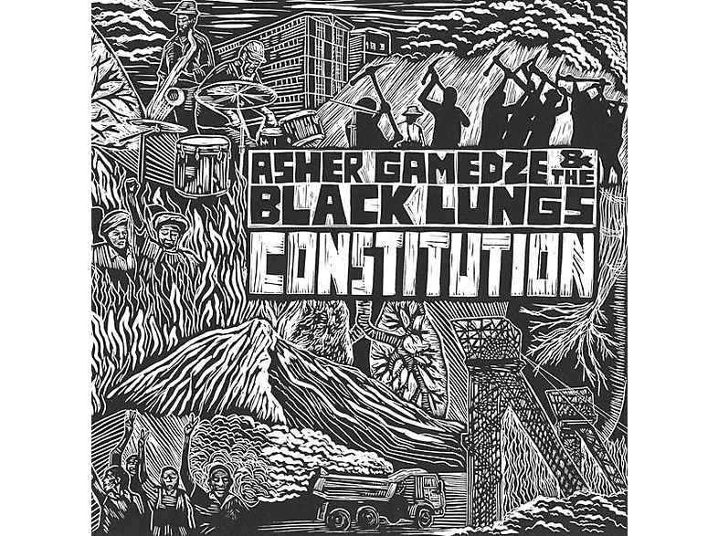 Asher/the Black Lungs Gamedze - Constitution - (CD)