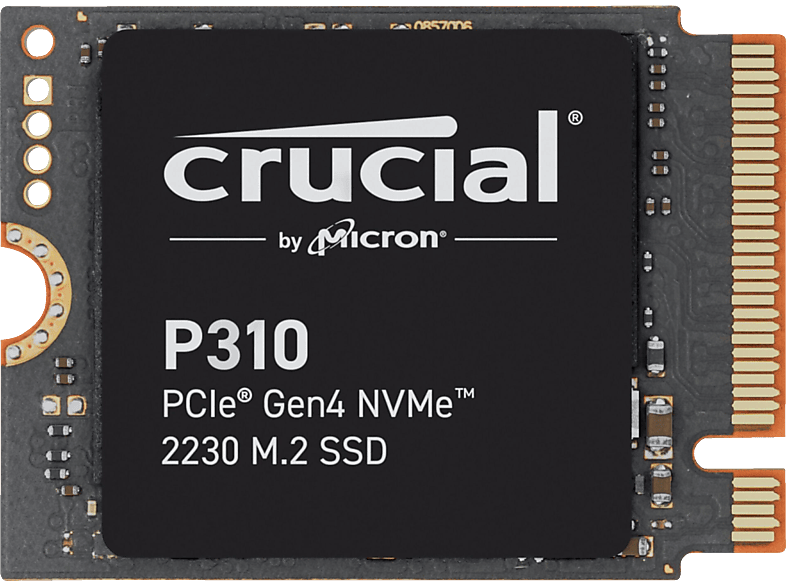 CRUCIAL P310 PCIe Gen4 2230 NVMe SSD, 2 TB SSD M.2, intern