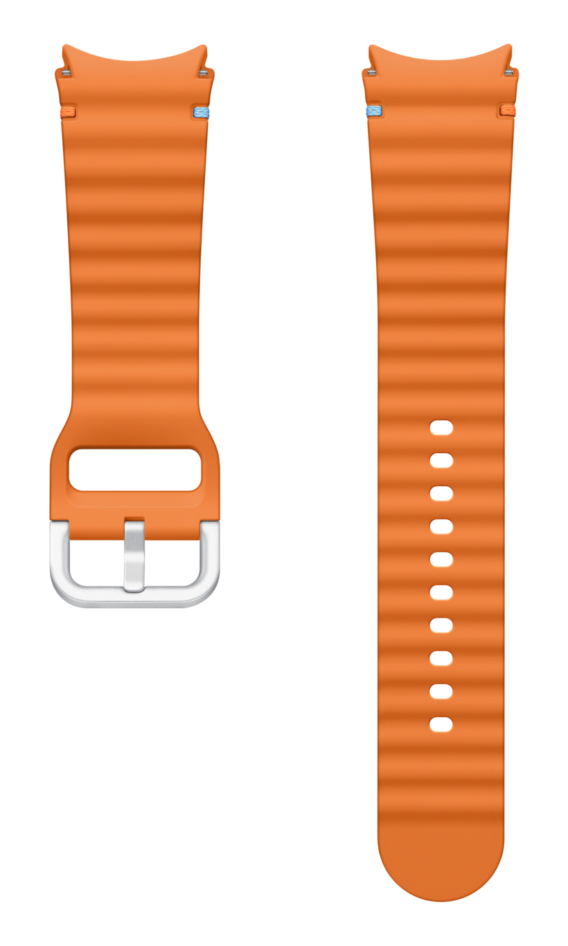 SAMSUNG Sport Band (20mm, M/L), Fascia da braccio, Samsung, Arancione