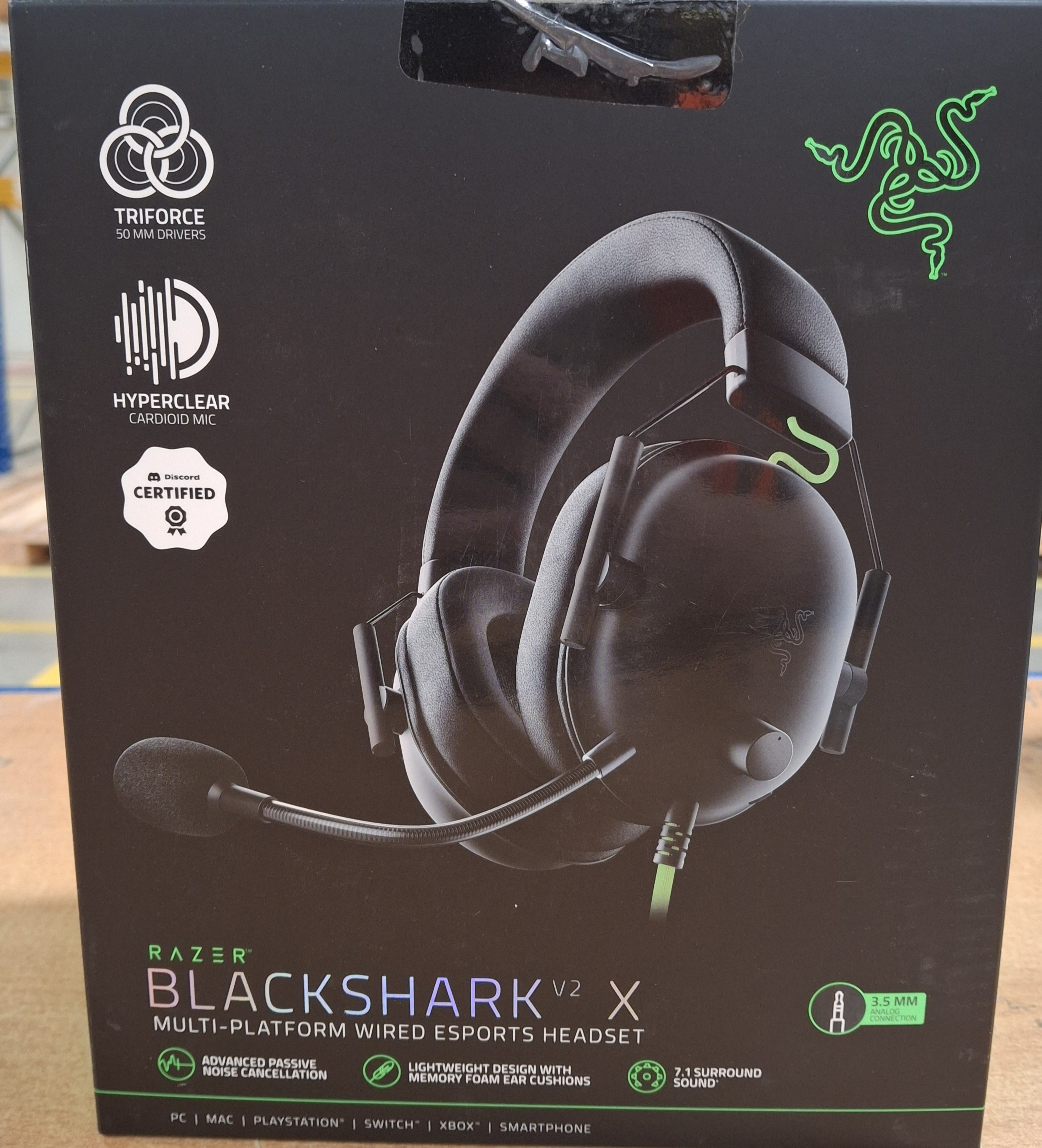 OUTLET - Słuchawki RAZER BlackShark V2 X