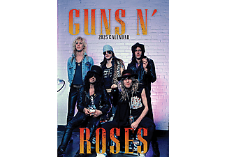 Guns N' Roses - 2025 Calendar - A3-as naptár