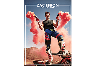 Zac Efron - 2025 Calendar - A3-as naptár